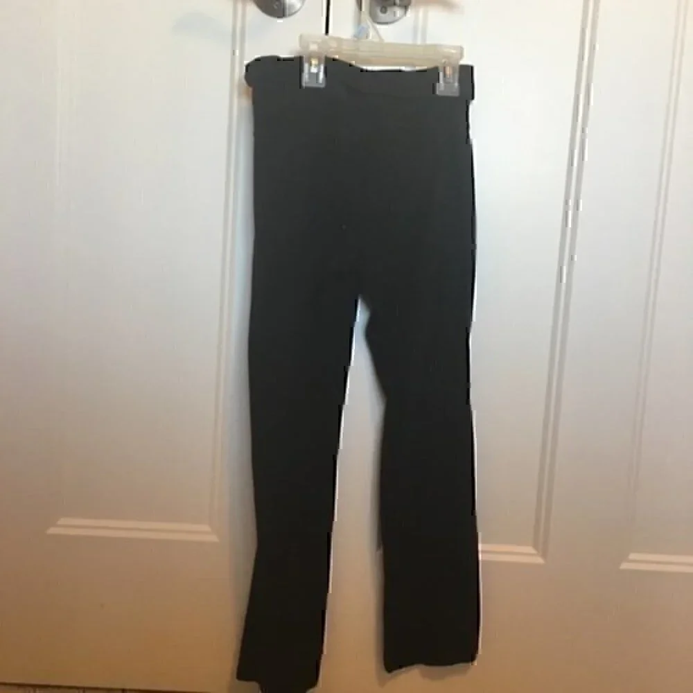 Old Navy Girls size small 6/7 Black cheer pants